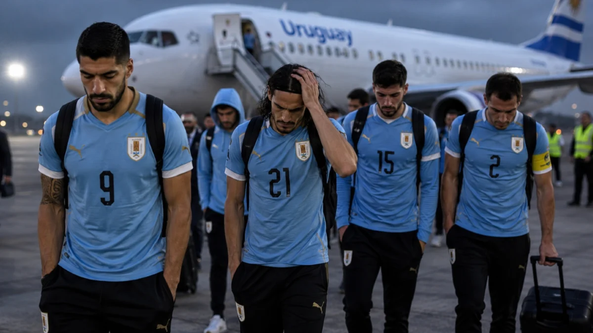 World Cup Disgrace: Uruguayan Football Association Cancels Squad’s Chartered Flight Home After Group Stage Exit