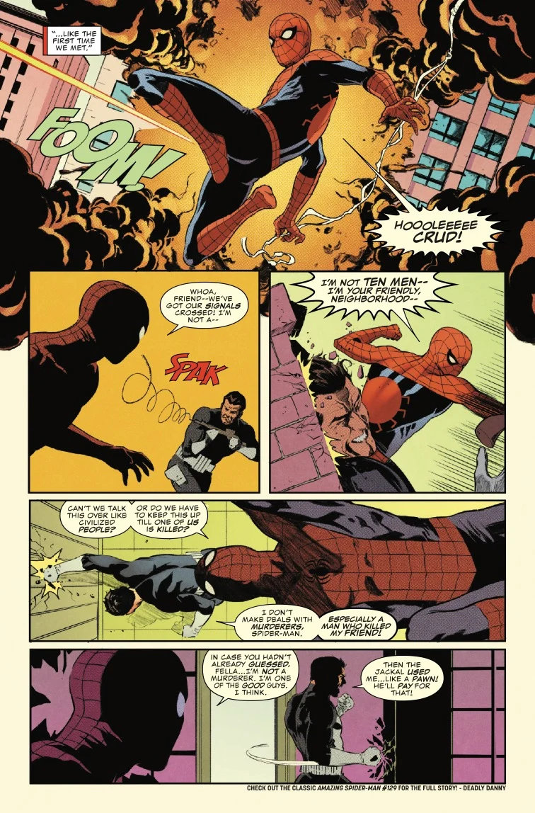 A Collision of Ideologies: Marvel Revisits the Gritty Origins of the Spider-Man and Punisher Rivalry