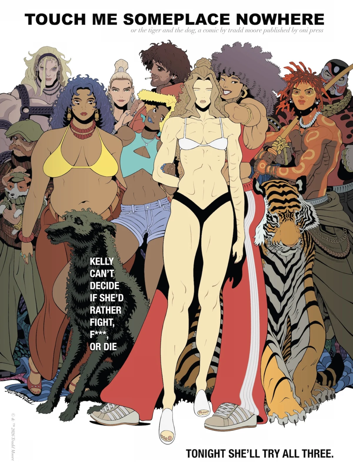 A Visionary Unleashed: Tradd Moore Announces His First Fully Creator-Owned Epic, Touch Me Someplace Nowhere