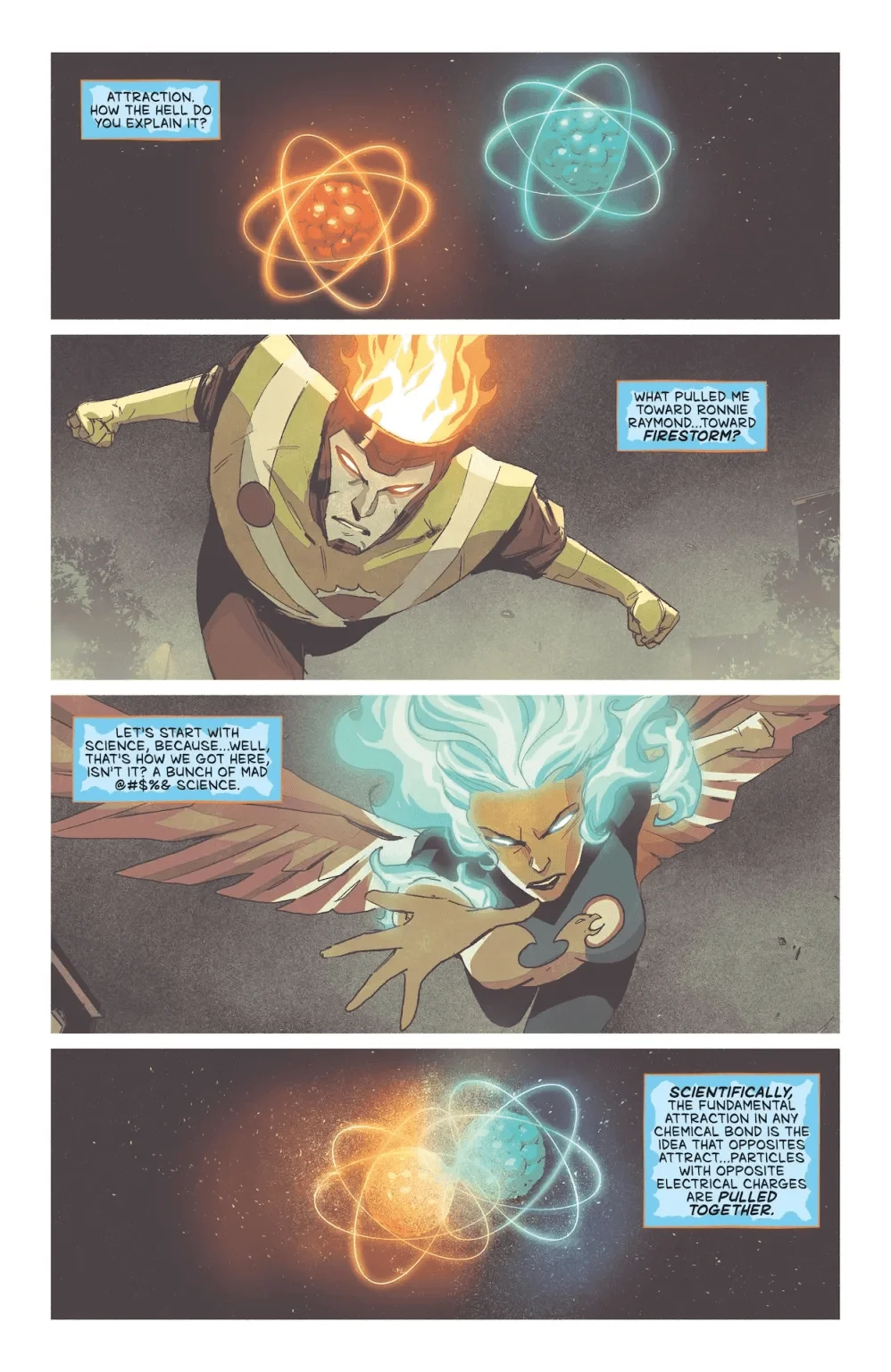 Atomic Bonds and Fractured Legacies: An In-Depth Look at ‘The Fury of Firestorm’ #4