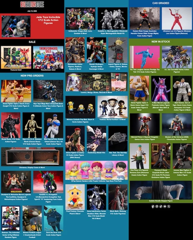 BigBadToyStore Unveils Massive Mid-July Collection: A Deep Dive into the Latest Collectible Trends