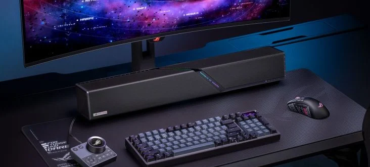 Elevating the Desktop Battlefield: A Deep Dive into the New Asus ROG Gjallar Gaming Soundbar