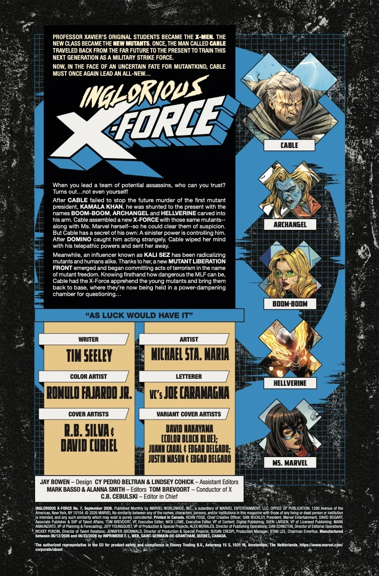 Escalating Tensions: A Deep Dive into Inglorious X-Force #7
