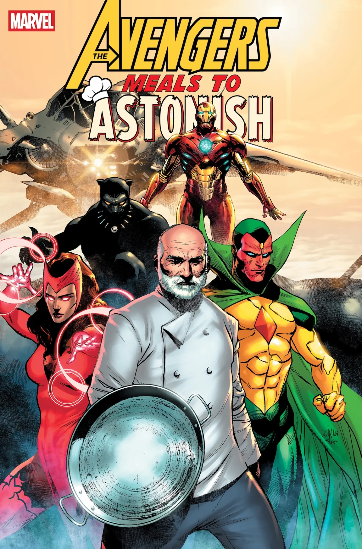 From Culinary Visionary to Superhero Ally: José Andrés Returns to the Marvel Universe in ‘Meals to Astonish: Avengers’ #1