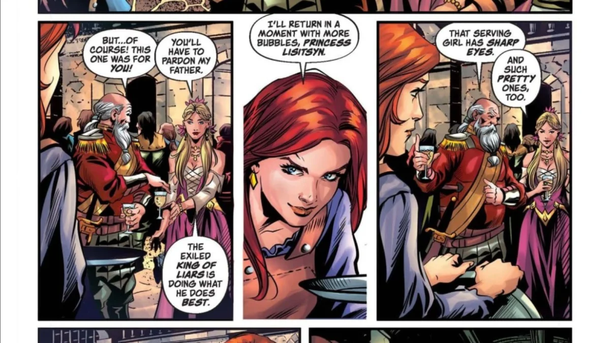 Hyborian Noir: Red Sonja Takes on the Elite in ‘The Plunder and the Princess Special #1’
