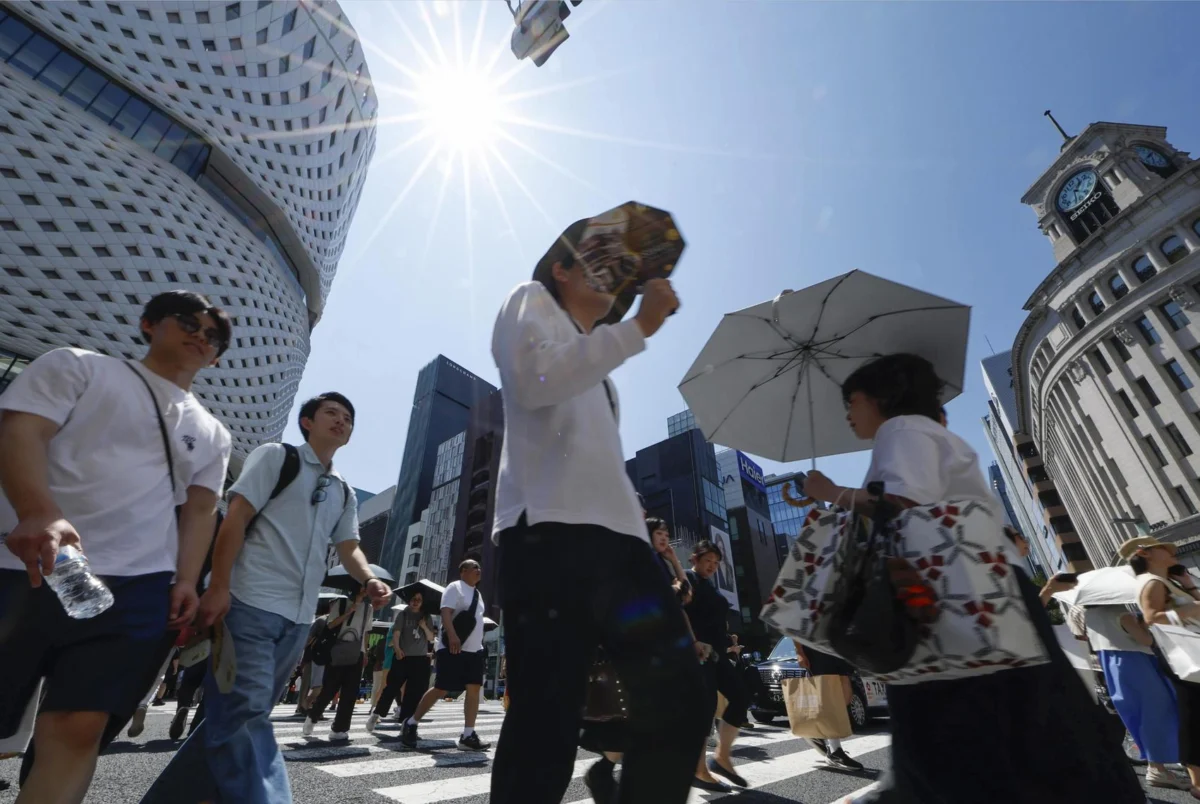Japan Gripped by Intense Heatwave as Rainy Season Abruptly Ends