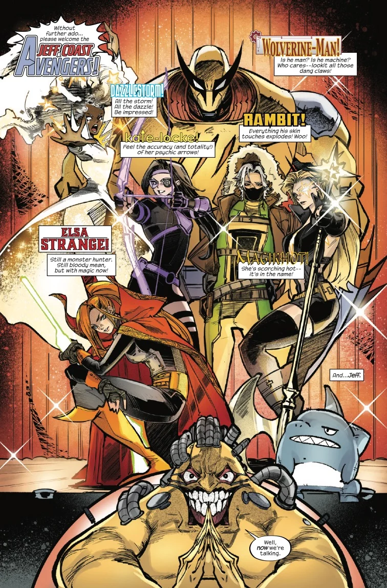 Jeff the Land Shark Takes Center Stage: Marvel’s Biggest Star Faces Mojo’s Twisted Spotlight