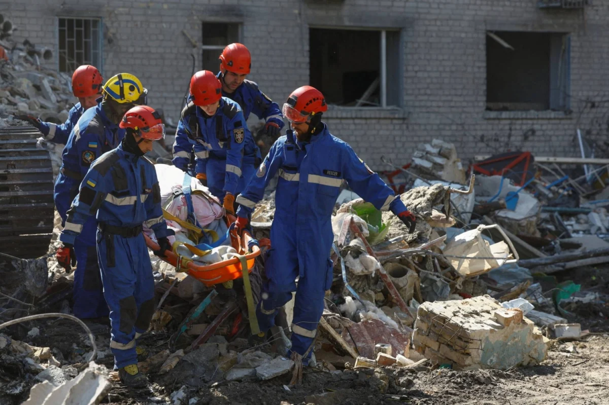 Kyiv Reels After Deadliest Russian Assault of the Year Leaves 27 Dead