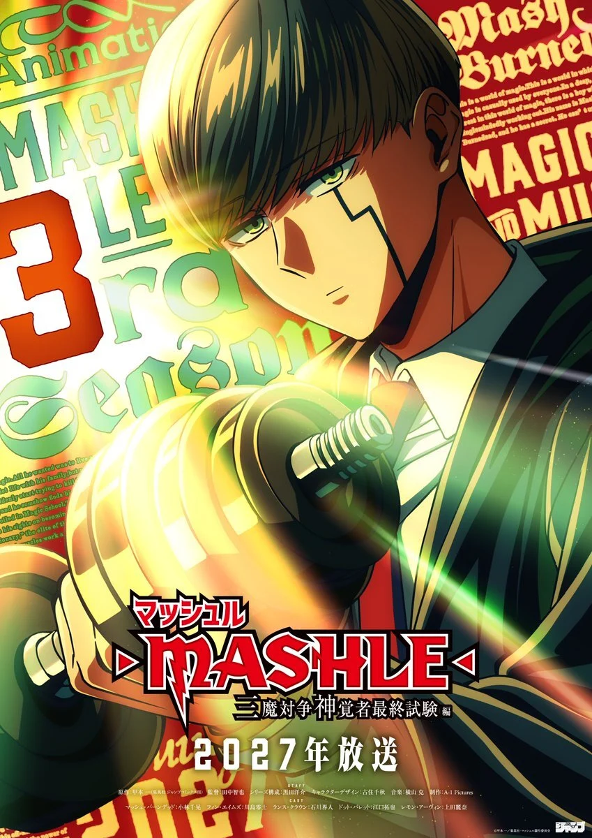 "Mashle: Magic and Muscles" Gears Up for Third Season with New Production Staff and January 2027 Premiere