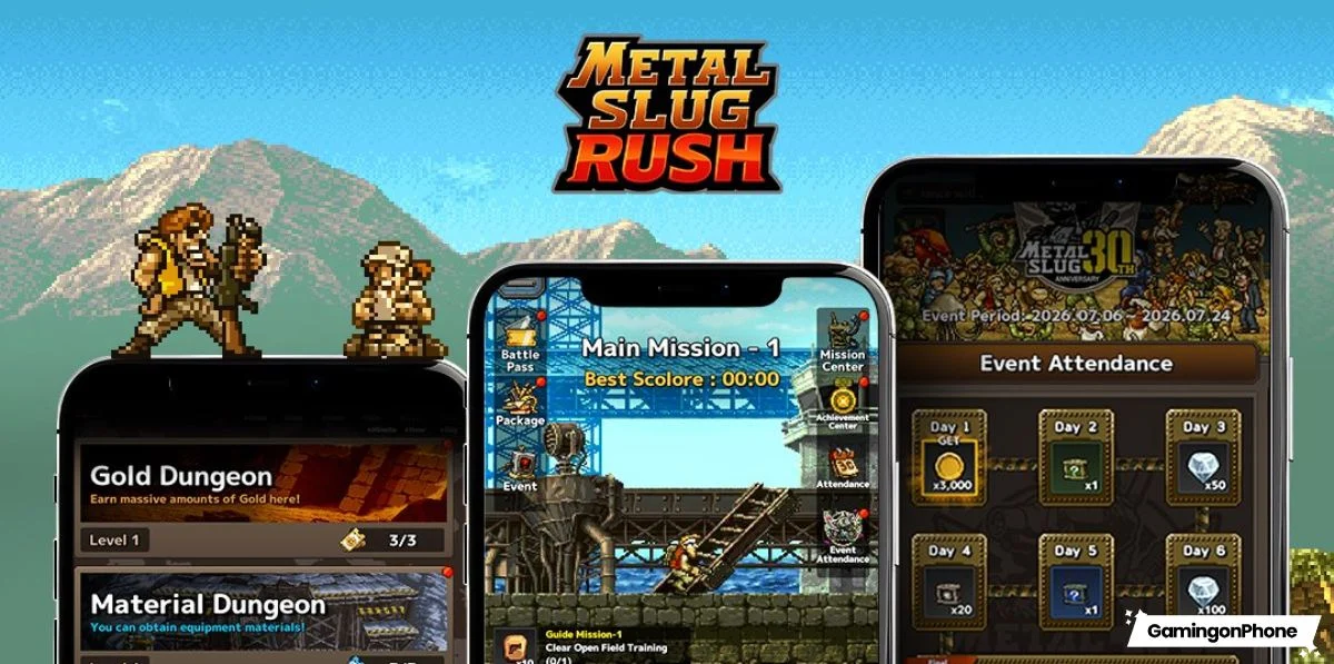 METAL SLUG RUSH: A Modern Roguelike Evolution of an Arcade Legend