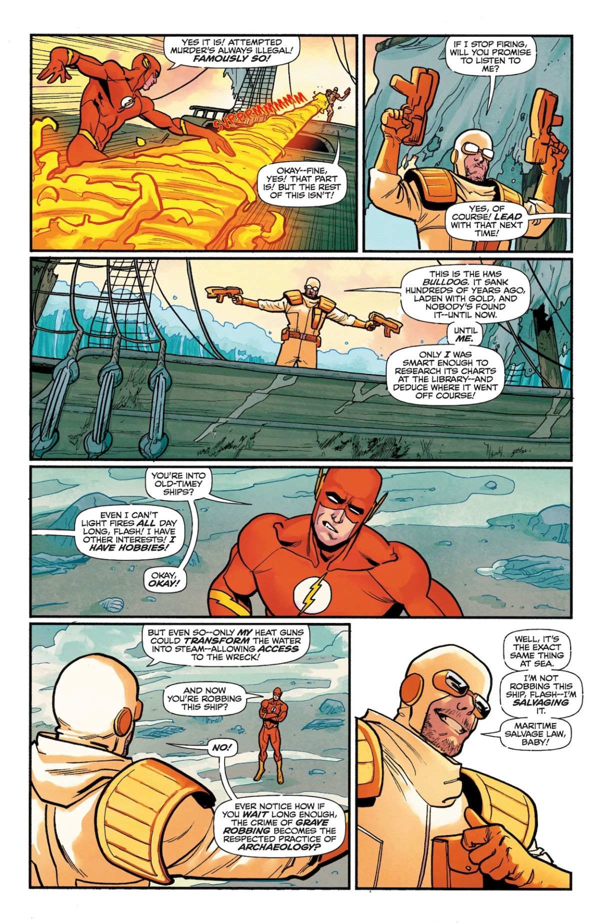 Precision at the Speed of Light: A New Era for Central City in The Flash #35