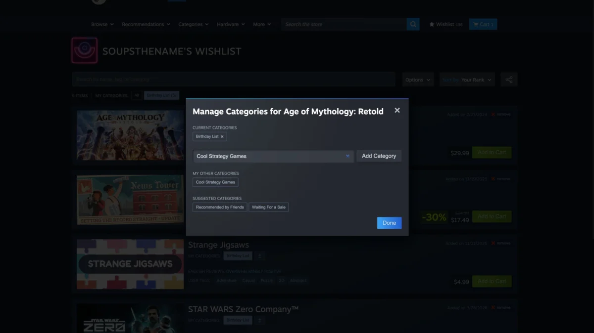 Steam Overhauls User Experience: New Gifting and Wishlist Tools Simplify Digital Purchases