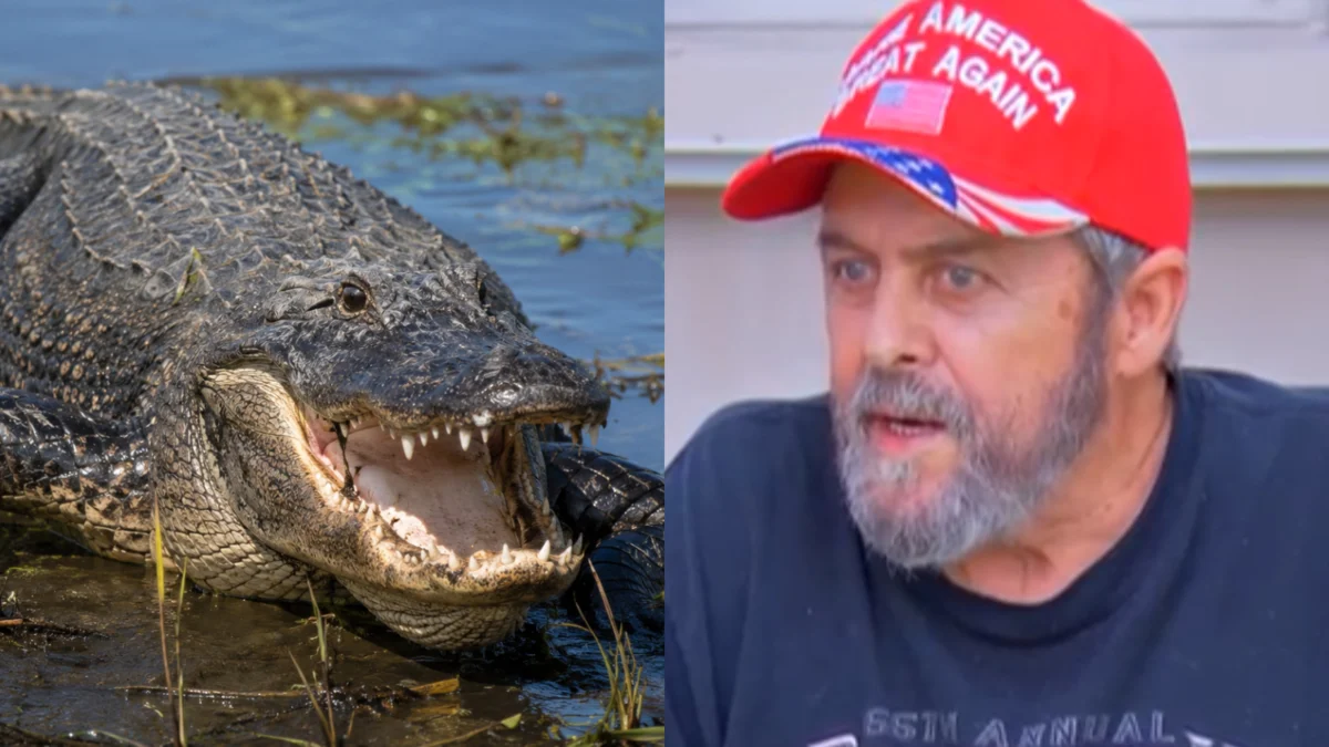 Survival in the Shadows: Florida Man Fights Off Alligator in Harrowing Backyard Encounter