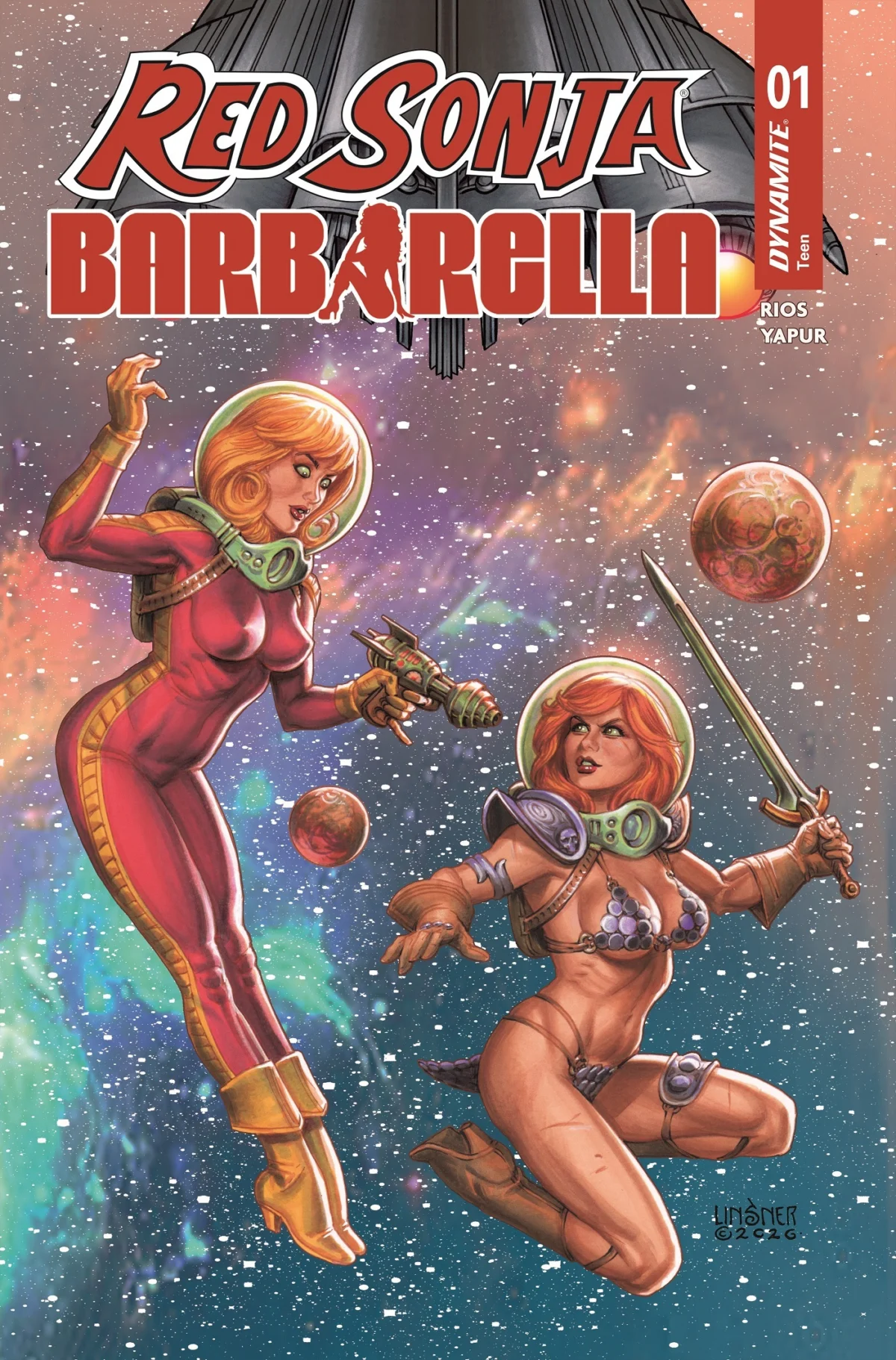 Sword and Starship: The Historic Collision of Red Sonja and Barbarella