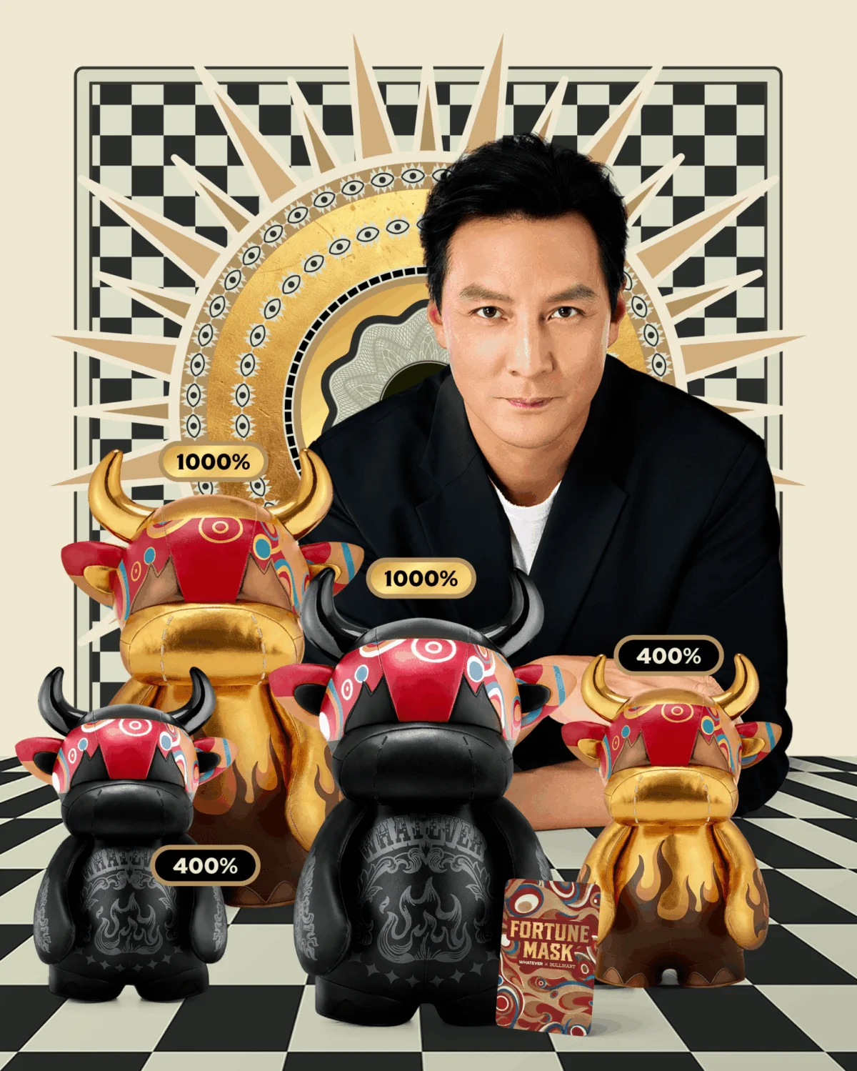 The Bull Awakens: BULLMART Debuts with the "Fortune Mask" Collection