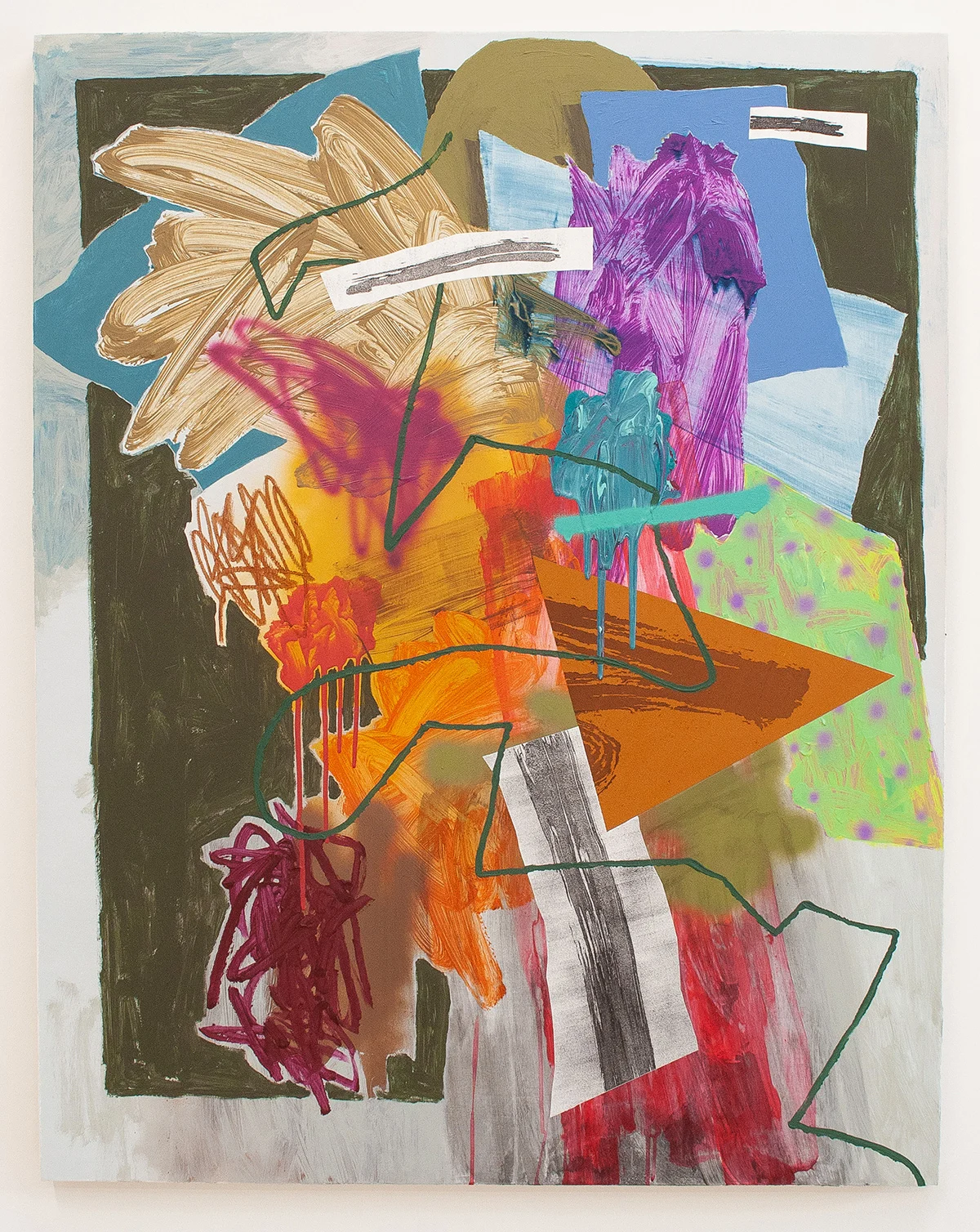 The Collage of Consciousness: Deconstructing the Abstract World of Shane Walsh