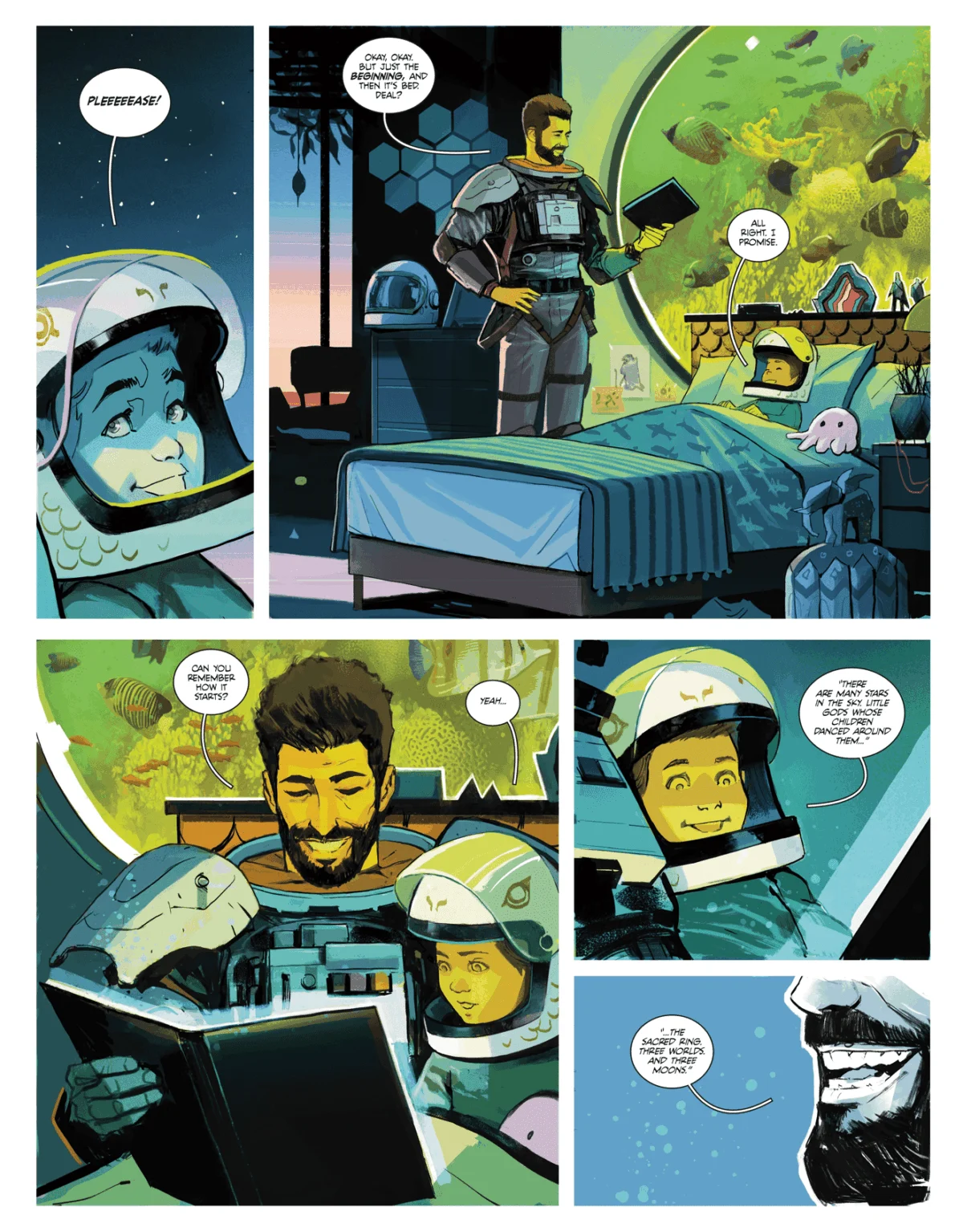 The Dawn of a New Mythology: Inside ‘3 Worlds/3 Moons: Foundations’ #1