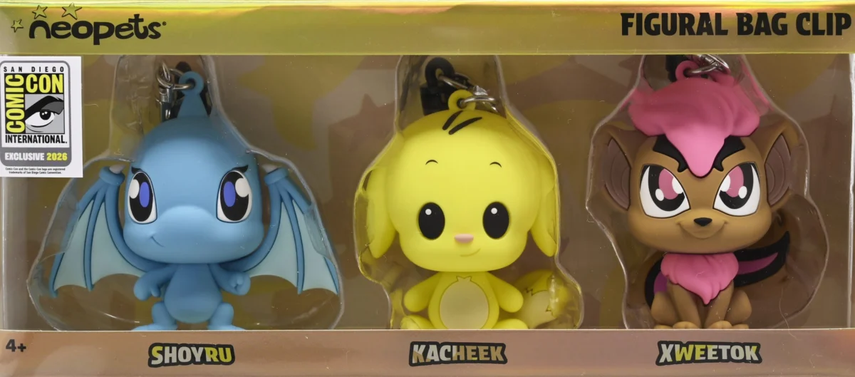 The Final Frontier: Monogram International Unveils Exclusive Neopets 3D Foam Bag Clip Set for SDCC 2026