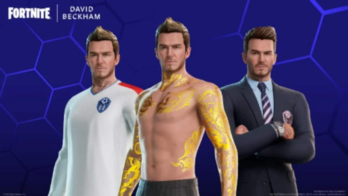 The Golden Generation Hits the Island: David Beckham Joins Fortnite’s Icon Series