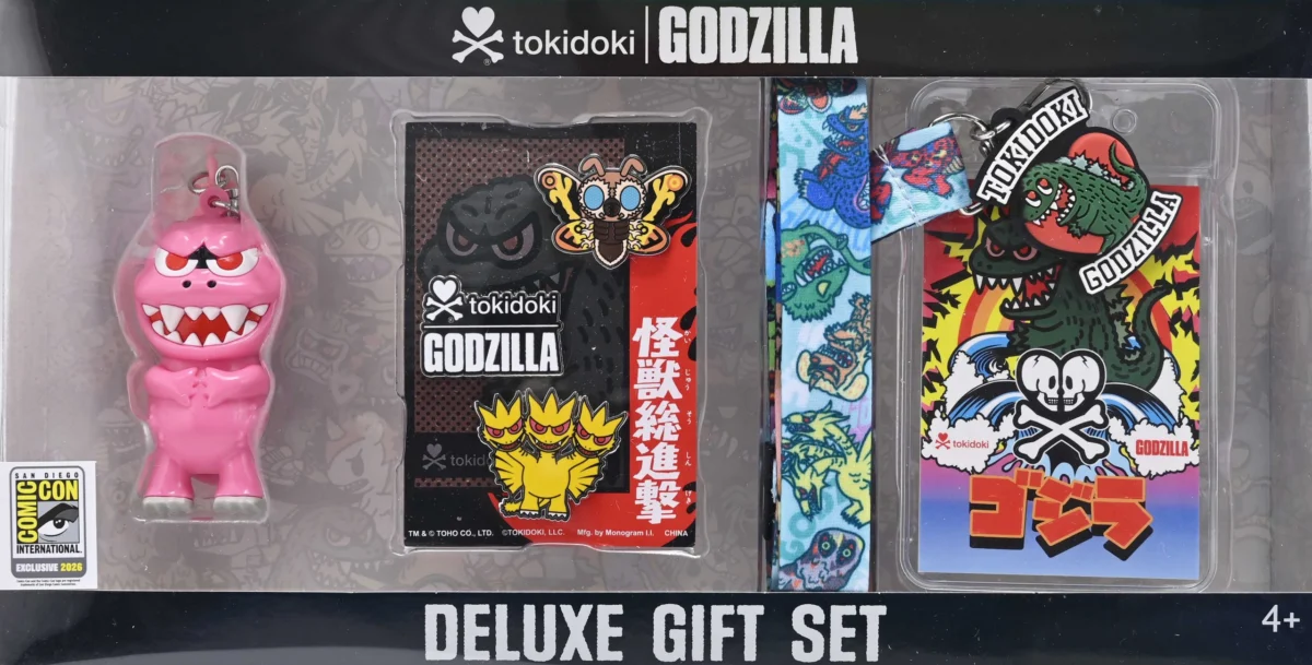 The Kaiju Goes Kawaii: Monogram International Unveils the Exclusive Tokidoki x Godzilla SDCC 2026 Deluxe Gift Set