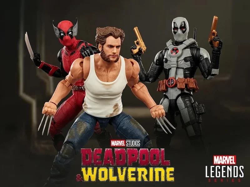 The Multiverse in Miniature: Hasbro Unveils Highly Anticipated ‘Deadpool & Wolverine’ Marvel Legends Figures