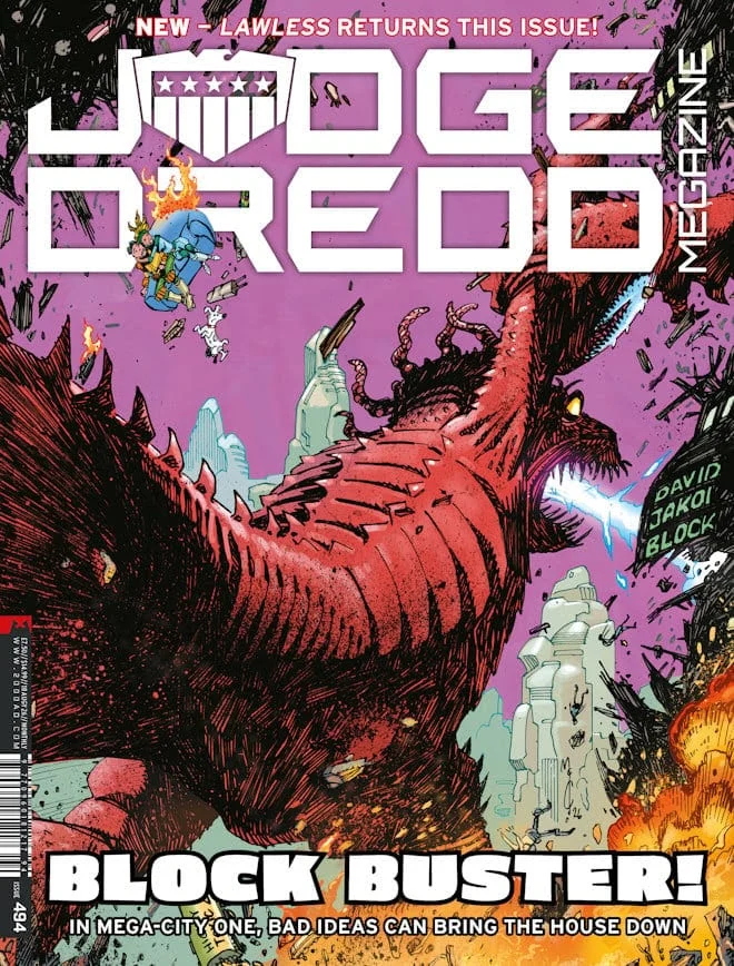 The Shadow of Justice: A Comprehensive Look at Judge Dredd Megazine 494