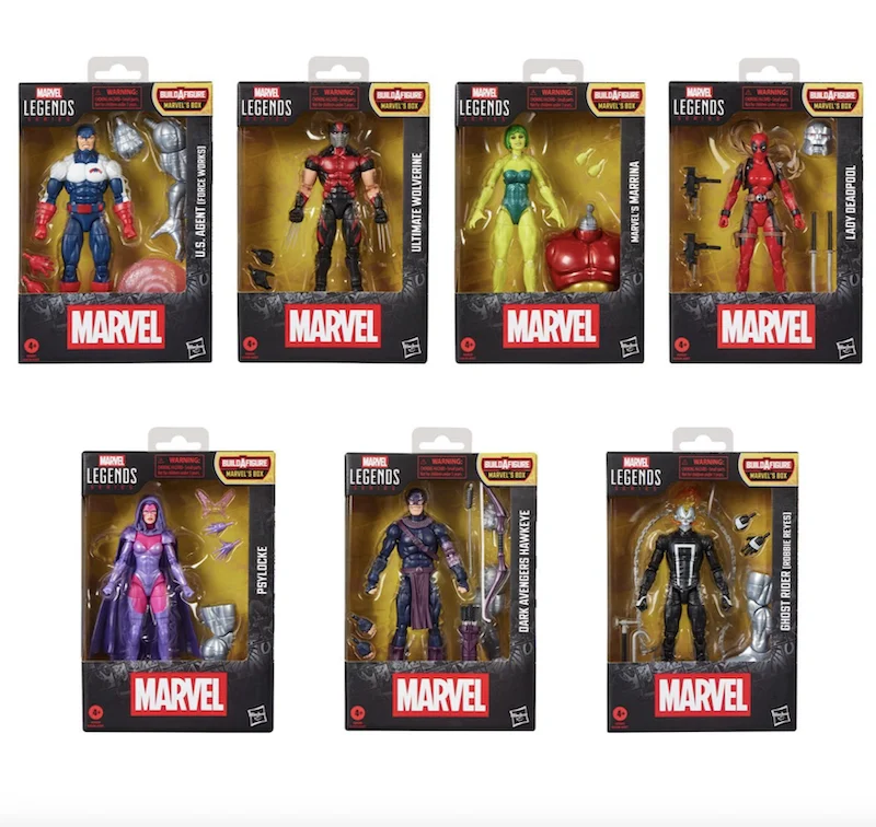 The Ultimate Collector’s Wave: Hasbro’s Marvel Legends “Marvel’s Box” Build-A-Figure Series Hits Shelves