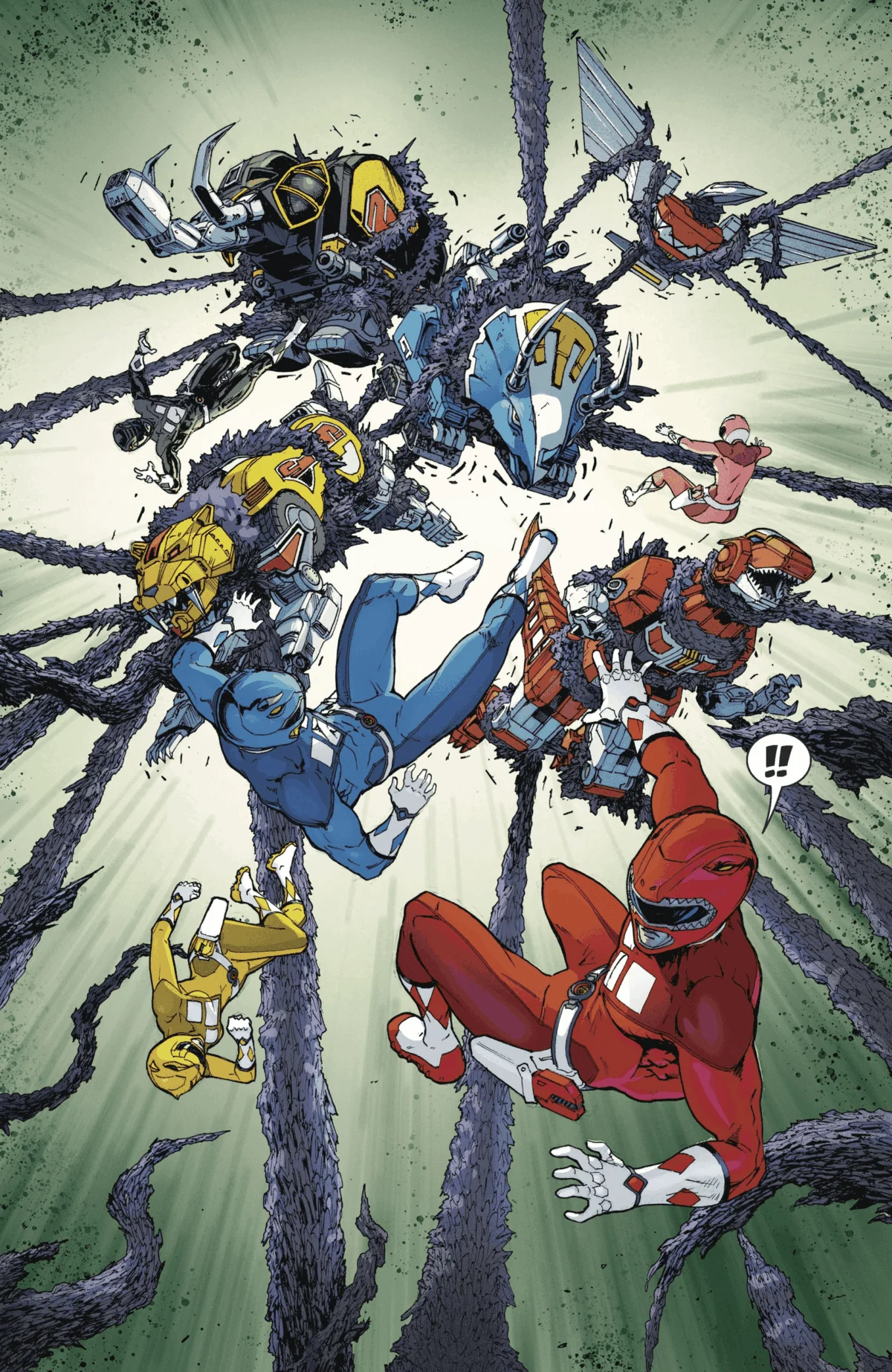 The Weight of the Helmet: Exploring Adulthood in ‘Mighty Morphin Power Rangers’ #2