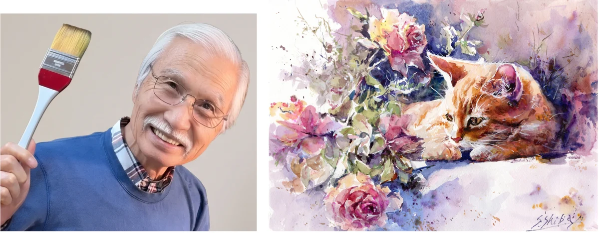 The Zen of Painting: Harumichi Shibasaki Brings His Soothing Artistic Vision to Tokyo