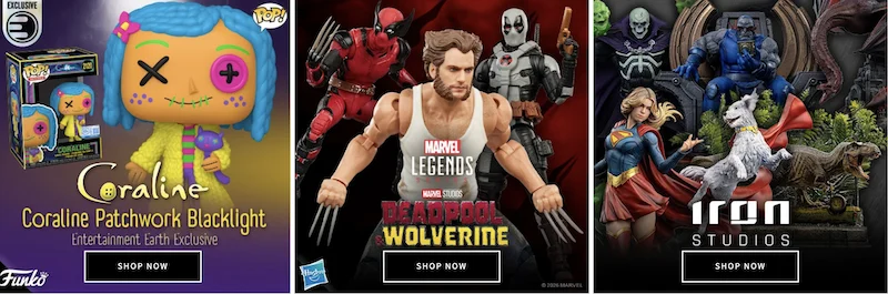 Toy Collector’s Alert: Entertainment Earth Launches Massive July 2026 Sale and Showcase