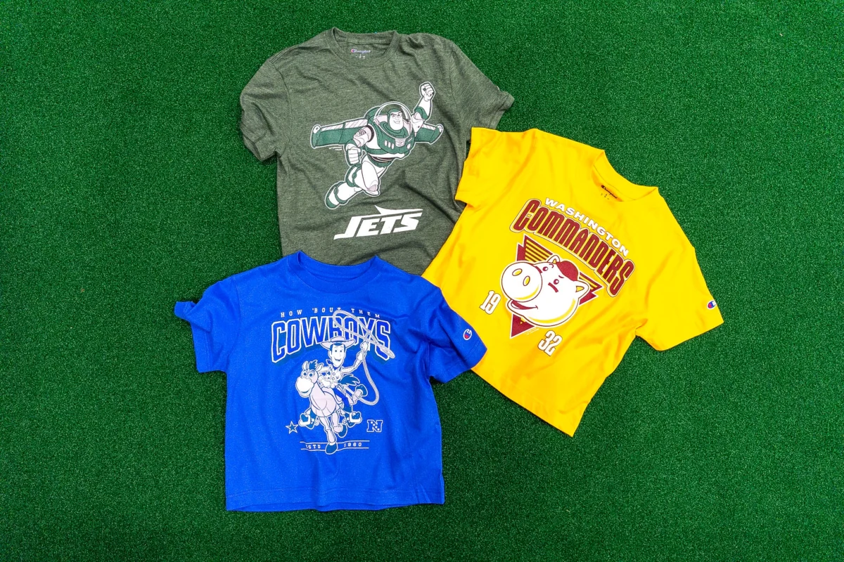 The Ultimate Crossover: Disney and the NFL Unveil a Franchise-Spanning Apparel Collection