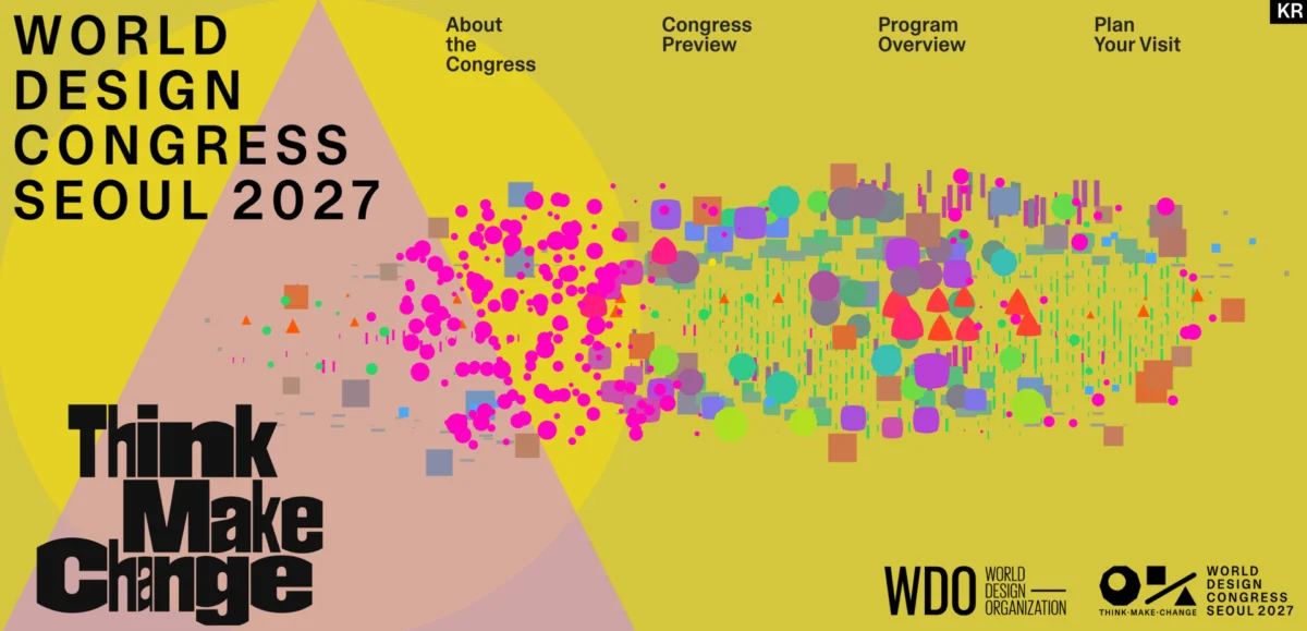 A Vibrant Departure: Decoding the Visual Identity of the World Design Congress Seoul 2027