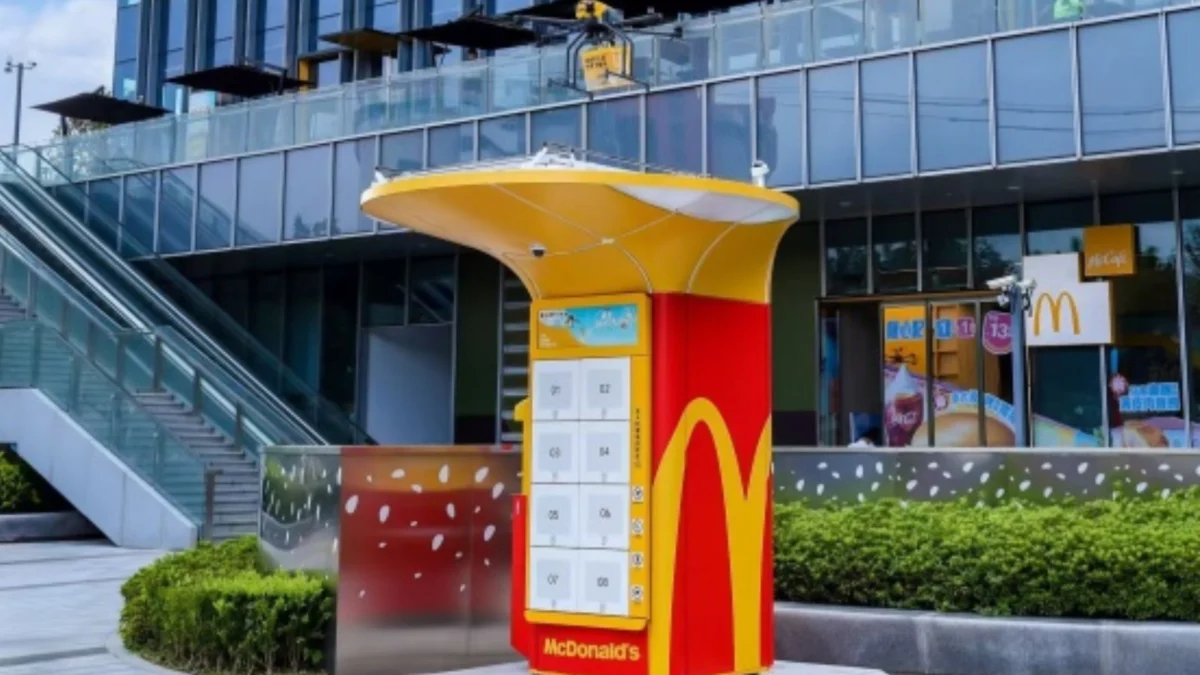 Fast Food Takes Flight: McDonald’s Launches China’s First Dedicated Drone Delivery Route