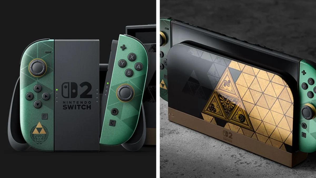 Nintendo Unveils Stunning Legend of Zelda 40th Anniversary Switch 2 Console