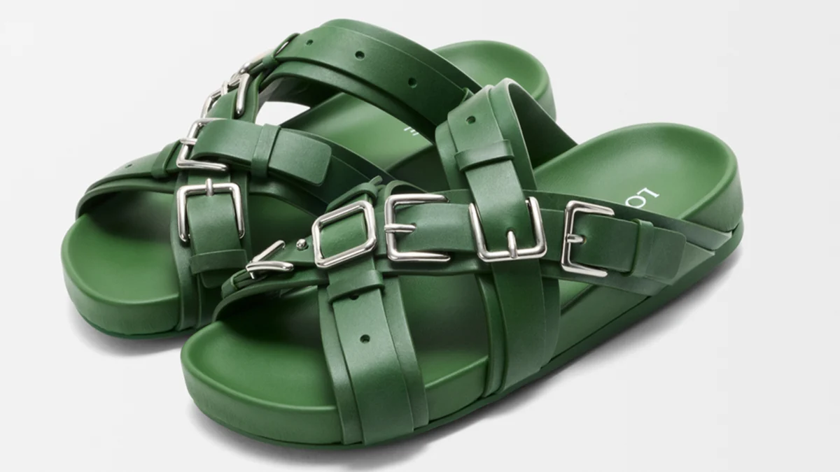 The Art of Subtlety: How Loewe’s ‘Type Fussbett’ Sandals Redefine Luxury Branding