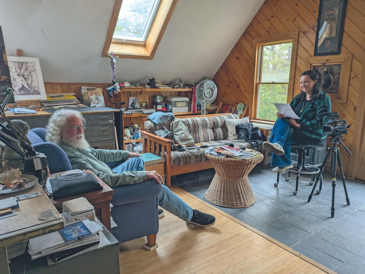 The Enchanted Workshop: A Journey into the Studio of Gary A. Lippincott