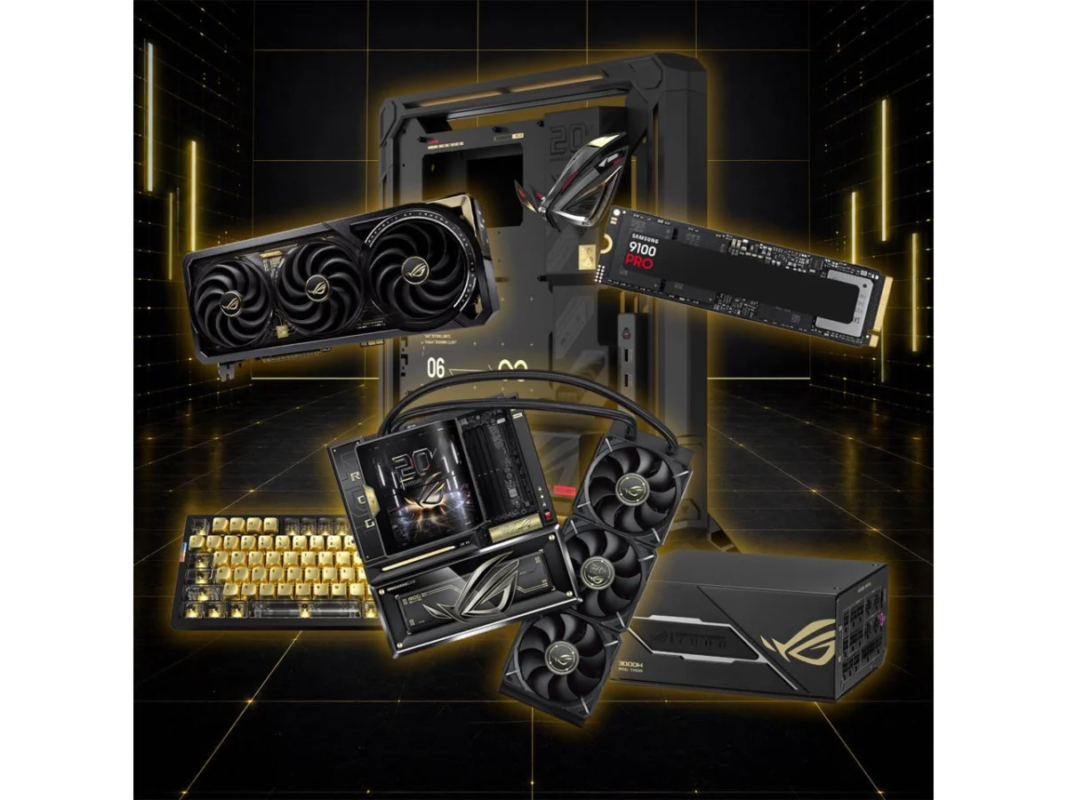 The Ultimate Enthusiast Tax: Unpacking the $10,850 ASUS ROG 20th Anniversary PC Kit