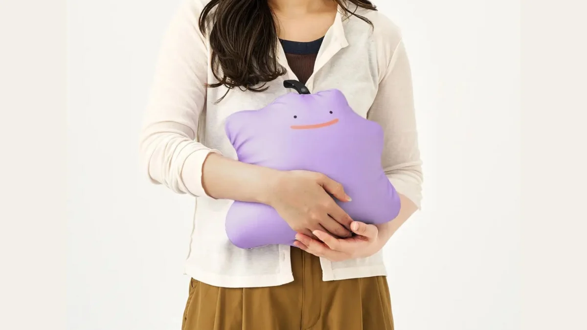 The Ultimate Travel Companion: Pokémon Launches Transformable Ditto Pillow for Trainers on the Move
