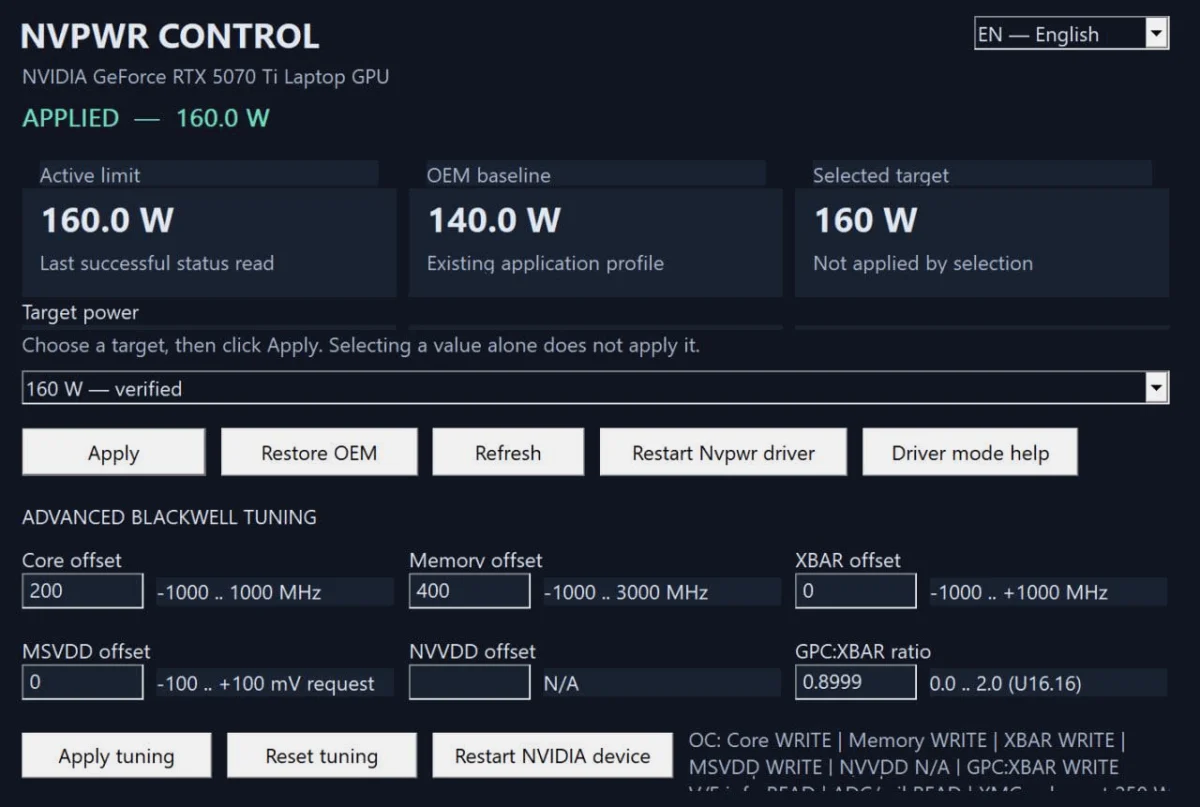 Unlocking the Forbidden Wattage: A Deep Dive into the NvpwrControl GPU Mod
