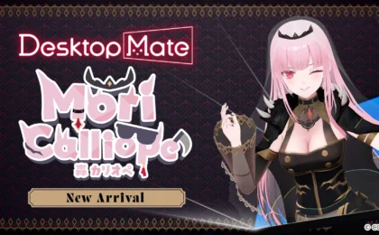 Reaper on Your Desktop: Mori Calliope Joins ‘Desktop Mate’ in Landmark Hololive Collaboration